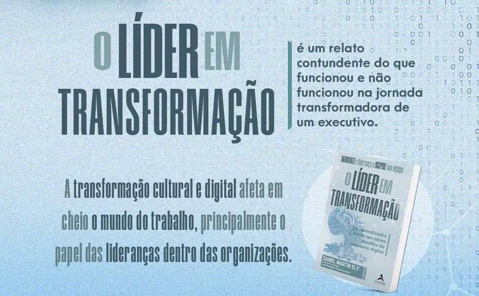 Capa do livro O Líder em Transformação